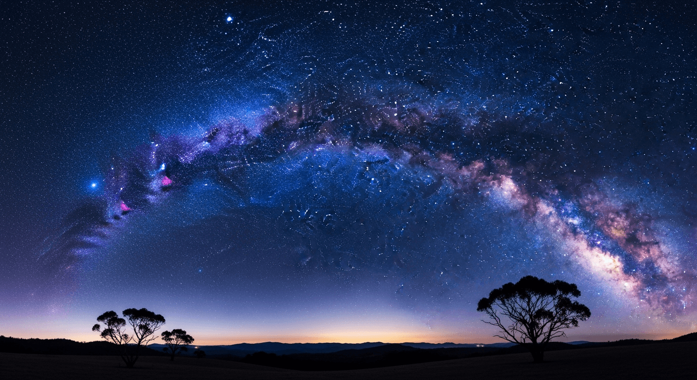 Night sky before the Feast of Trumpets